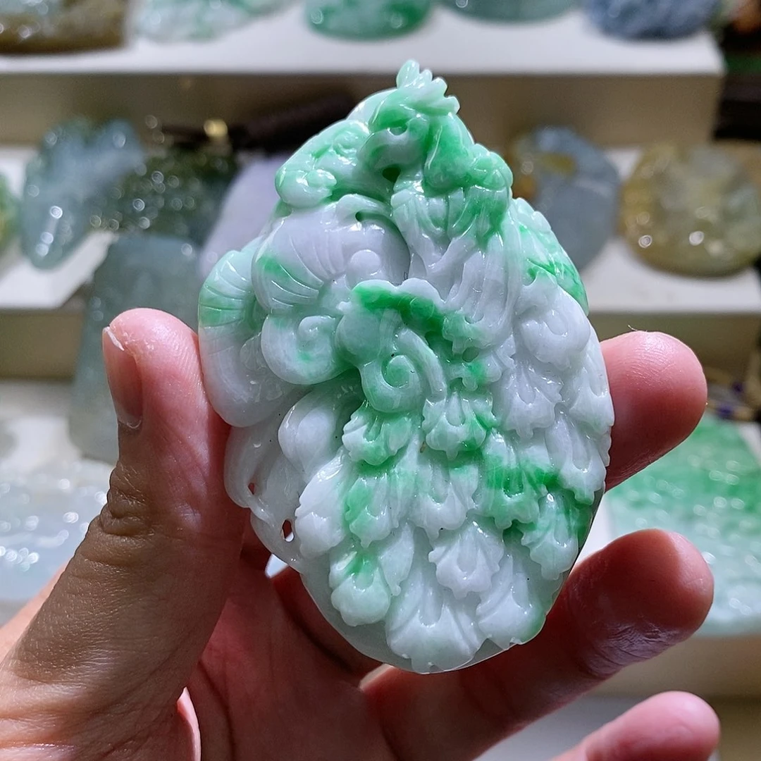 【闪购商品】翡翠颈饰未镶嵌凤凰