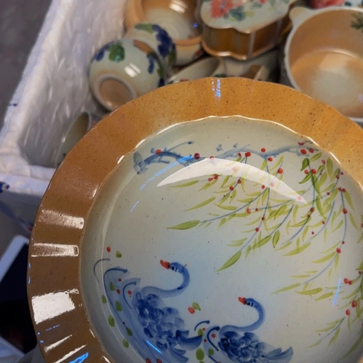 瓷片景德镇陶瓷手工手绘