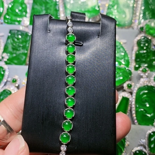 未镶嵌手链翡翠手链