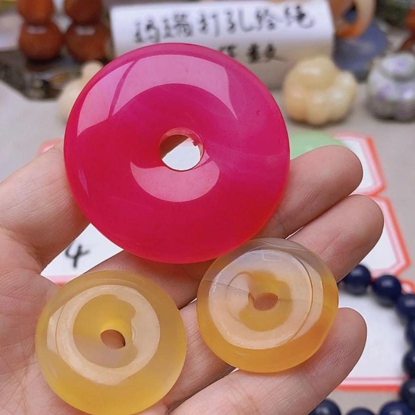 【闪购商品】未镶嵌玛瑙/玉髓珠宝半成品爱*海