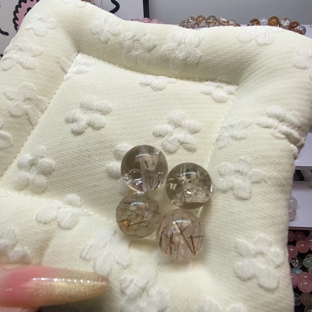 手链烟晶银S925镶嵌单珠