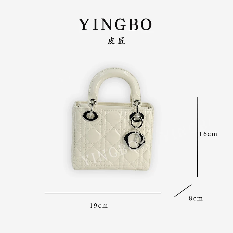 【英柏甄选】SK-82832-陶白 然与纯小众设计感时尚单肩百搭女包