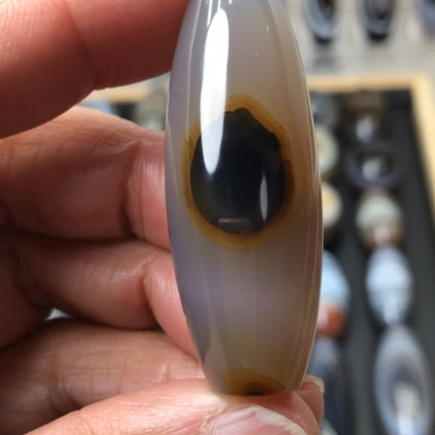 玛瑙/玉髓未镶嵌吊坠(不含链)