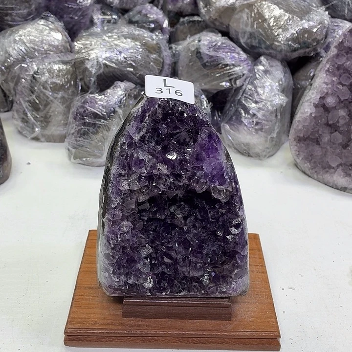 摆件未镶嵌水晶天然紫水晶