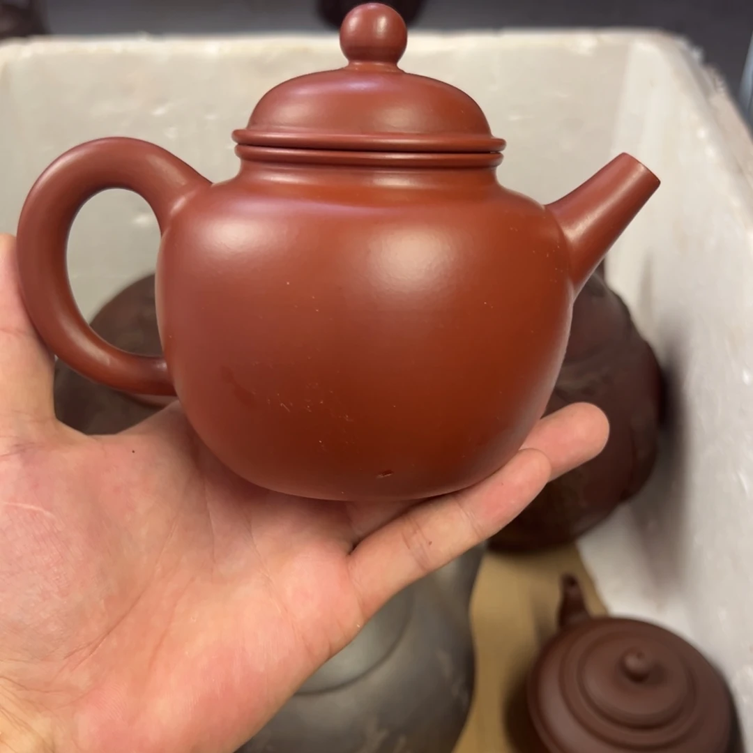 茶壶紫砂宜兴原矿紫砂壶450毫升容量
