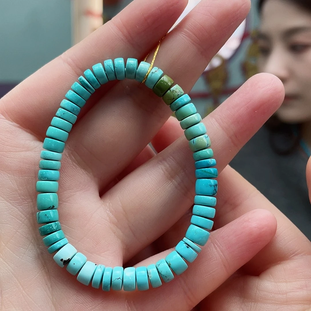 绿松石手串未镶嵌
