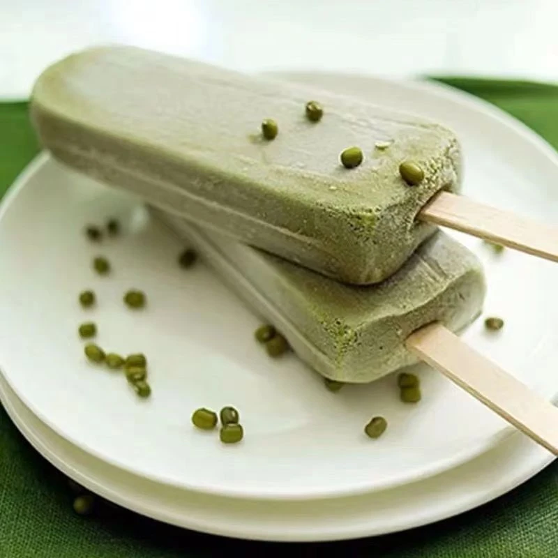 夏天必备绿豆雪糕绿豆沙口味棒冰冷饮冰棍冰棒冰淇淋绿豆冰棍
