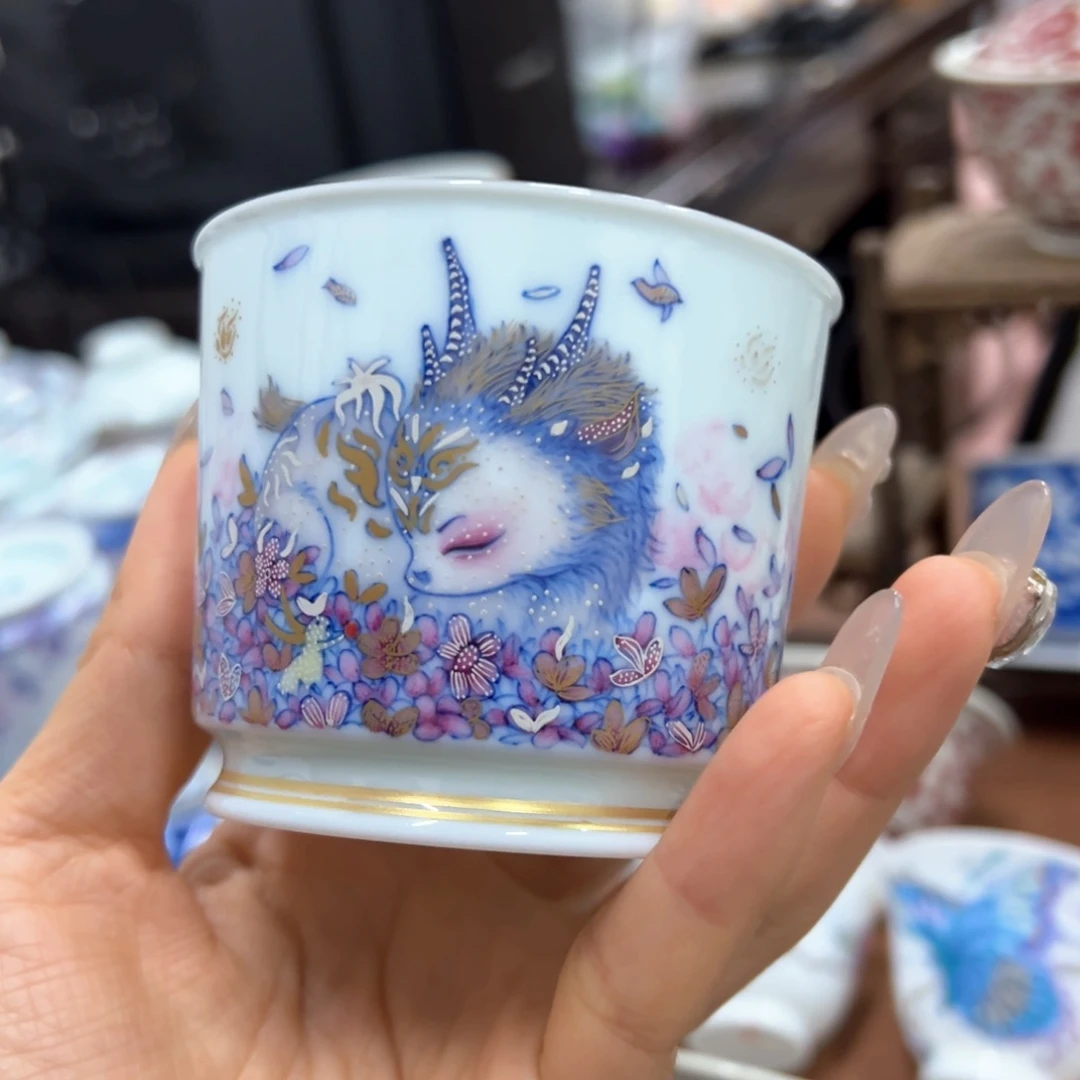 杯景德镇陶瓷手工善听