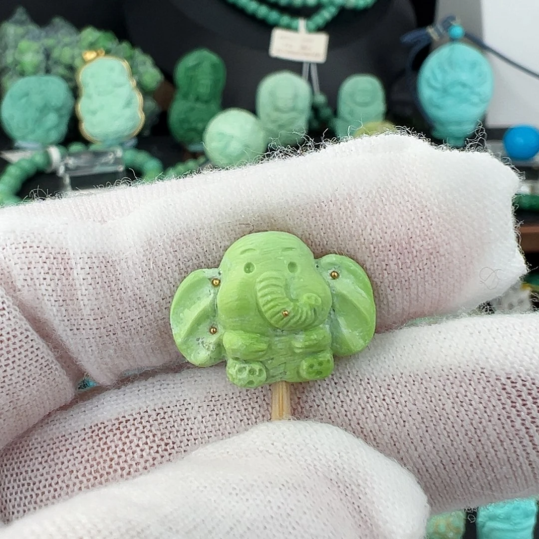 绿松石未镶嵌绿松石主播万丽