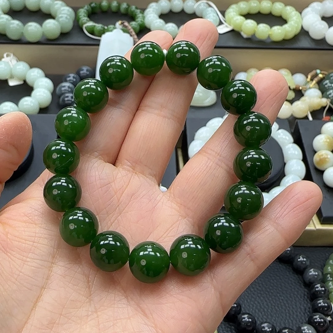 手链未镶嵌和田玉三*草