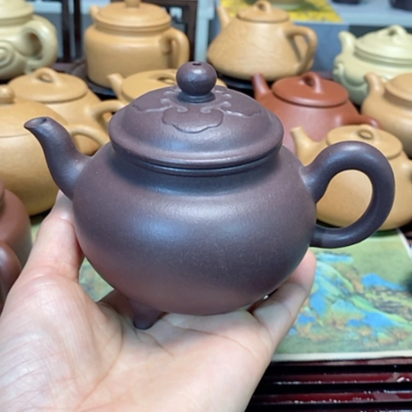 【闪购商品】紫砂茶壶天青泥半手工清仓