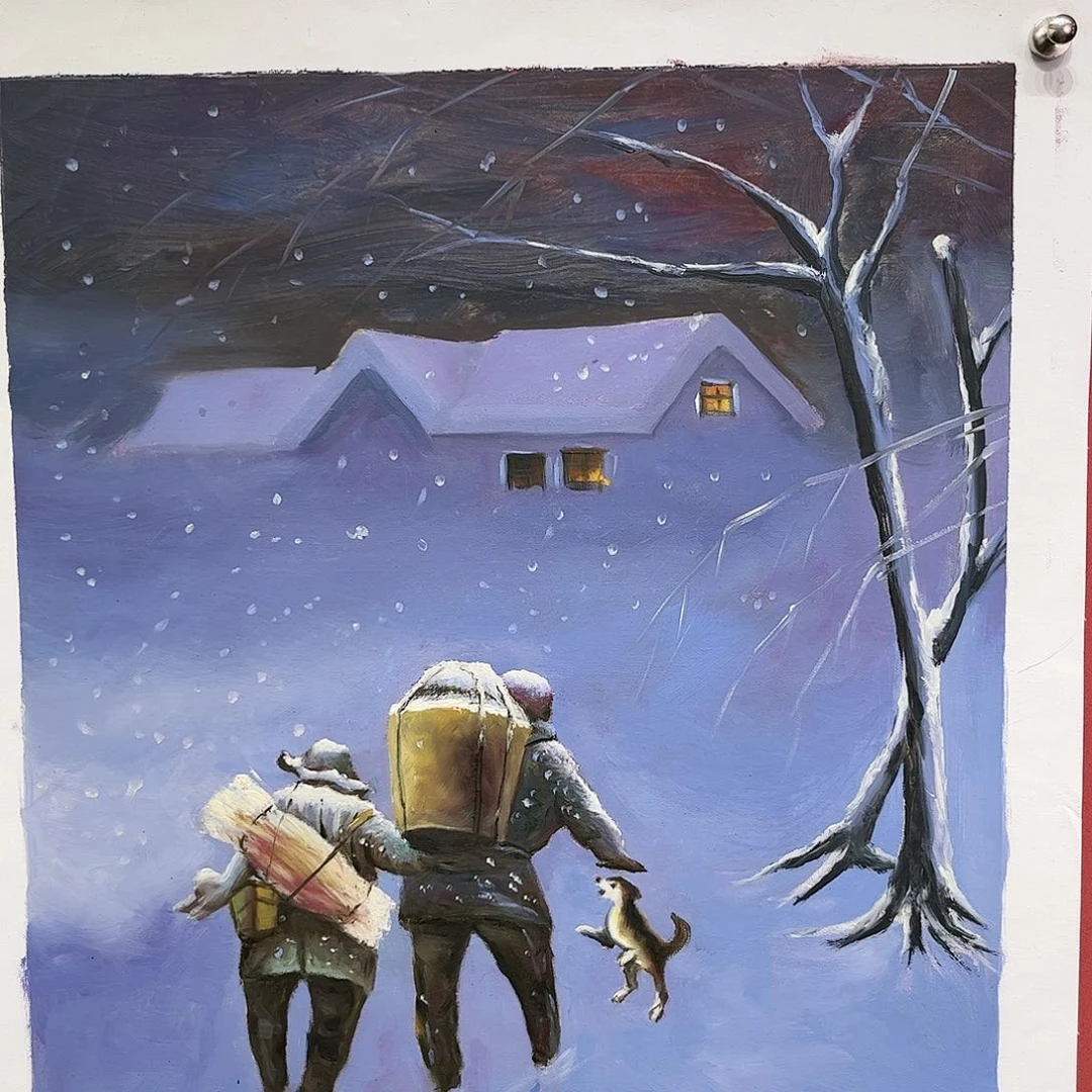 油画刘文桂油画作品