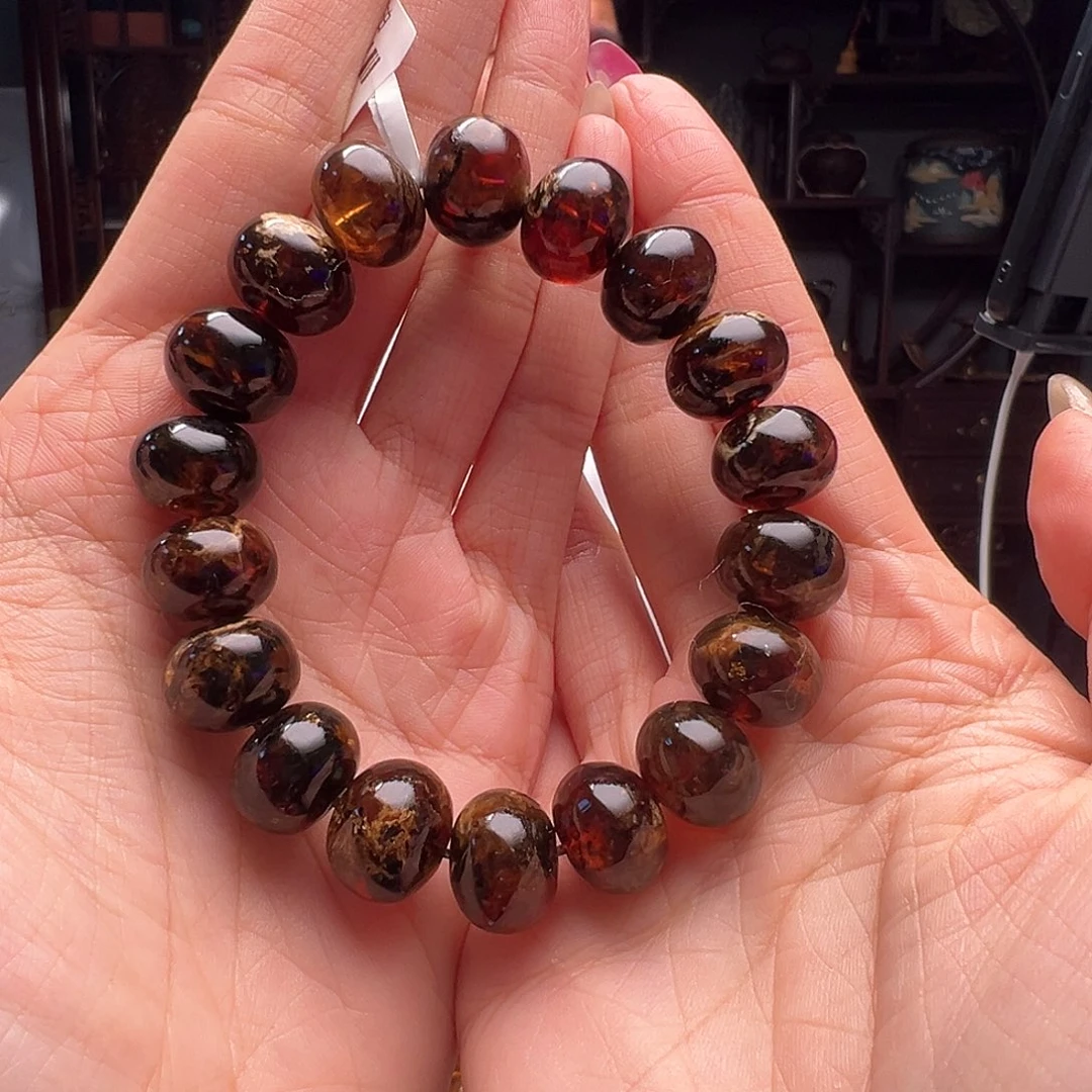 未镶嵌琥珀裸石抚顺琥珀10596十四