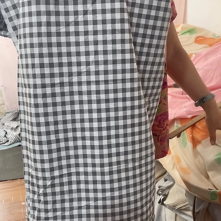 田***1棉包棉花灰色小格子2块