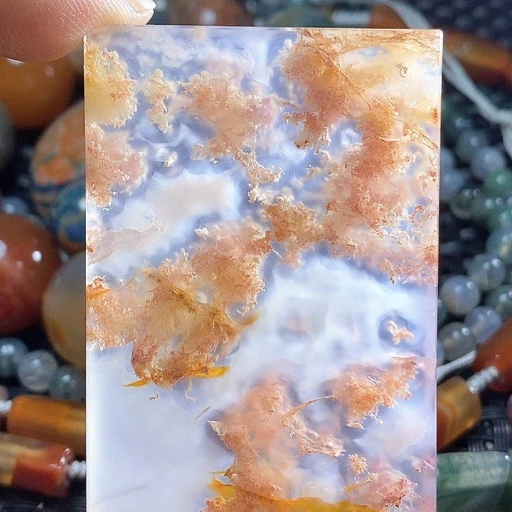 蓝***吗未镶嵌颈饰玛瑙/玉髓