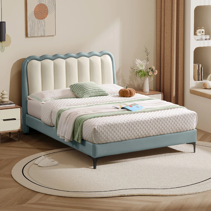 家具床架【国补】芝华仕儿童床男孩女孩主卧软包公主床大床C122