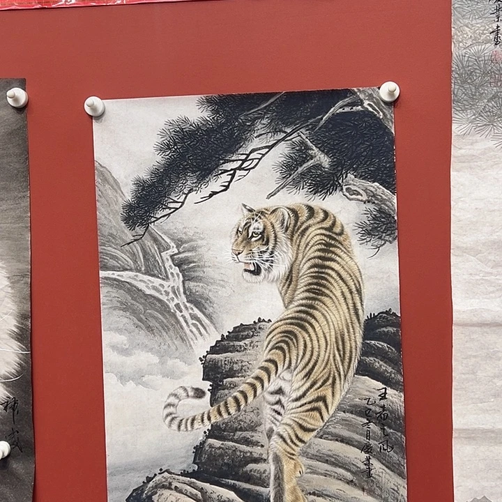 国画赵庆业老师国画作品月