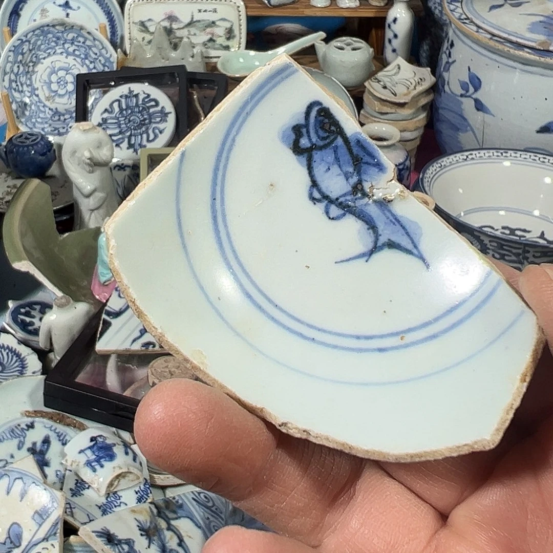 瓷片瓷片标本，全场包邮