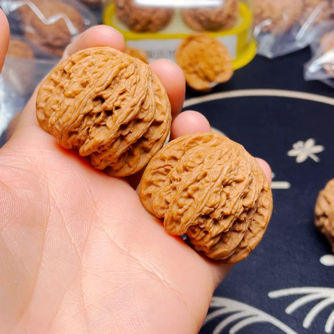 吊坠文玩核桃承德密文