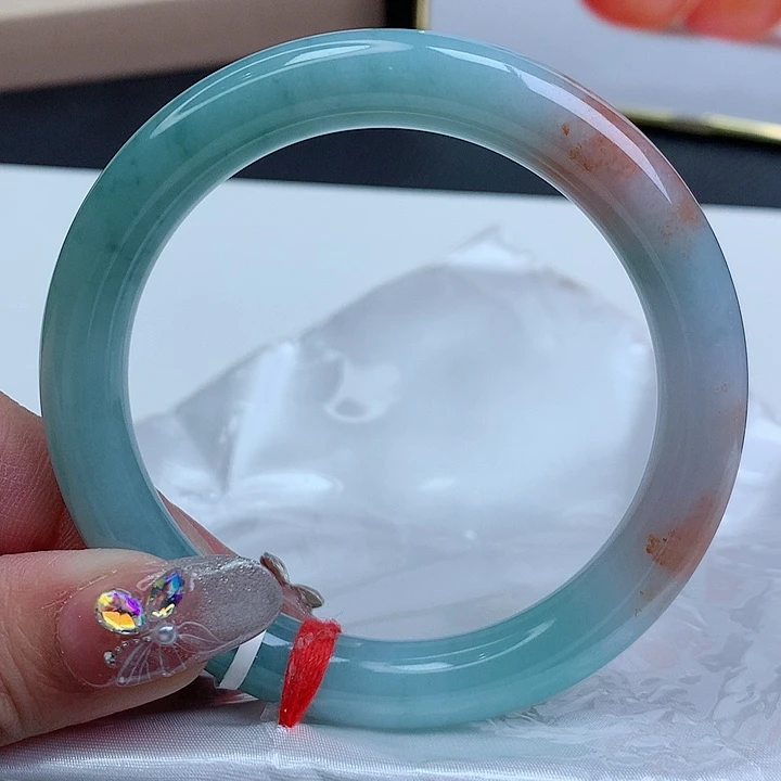 翡翠手镯未镶嵌57.2圈口