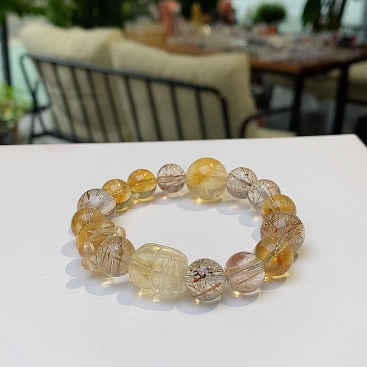 水晶手链未镶嵌米米水晶11➕