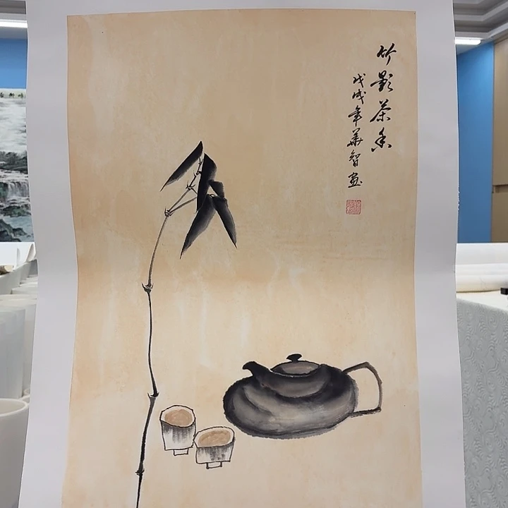 国画手绘国画作品