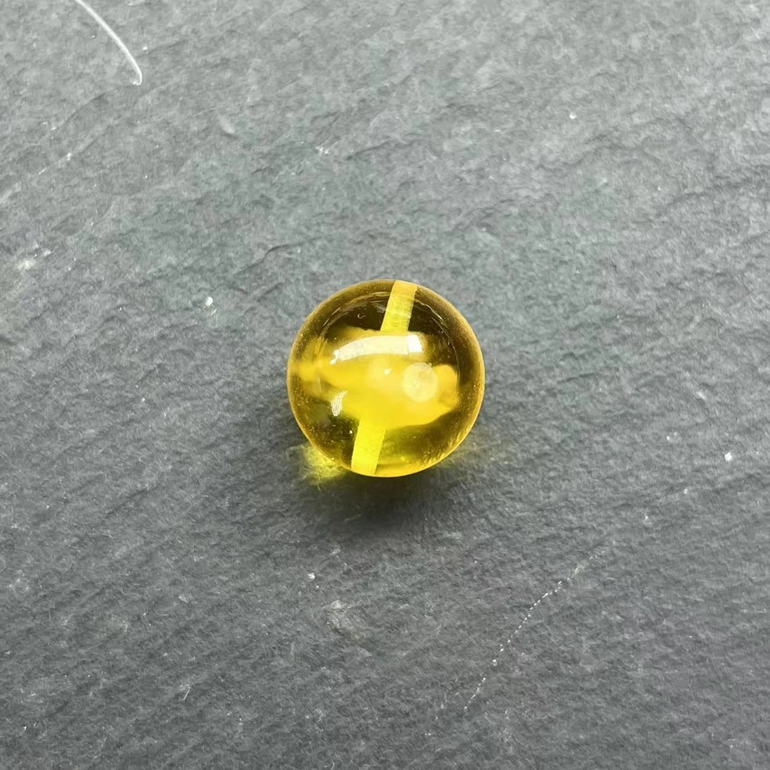 A374天然蜜蜡琥珀半山半水意境圆珠