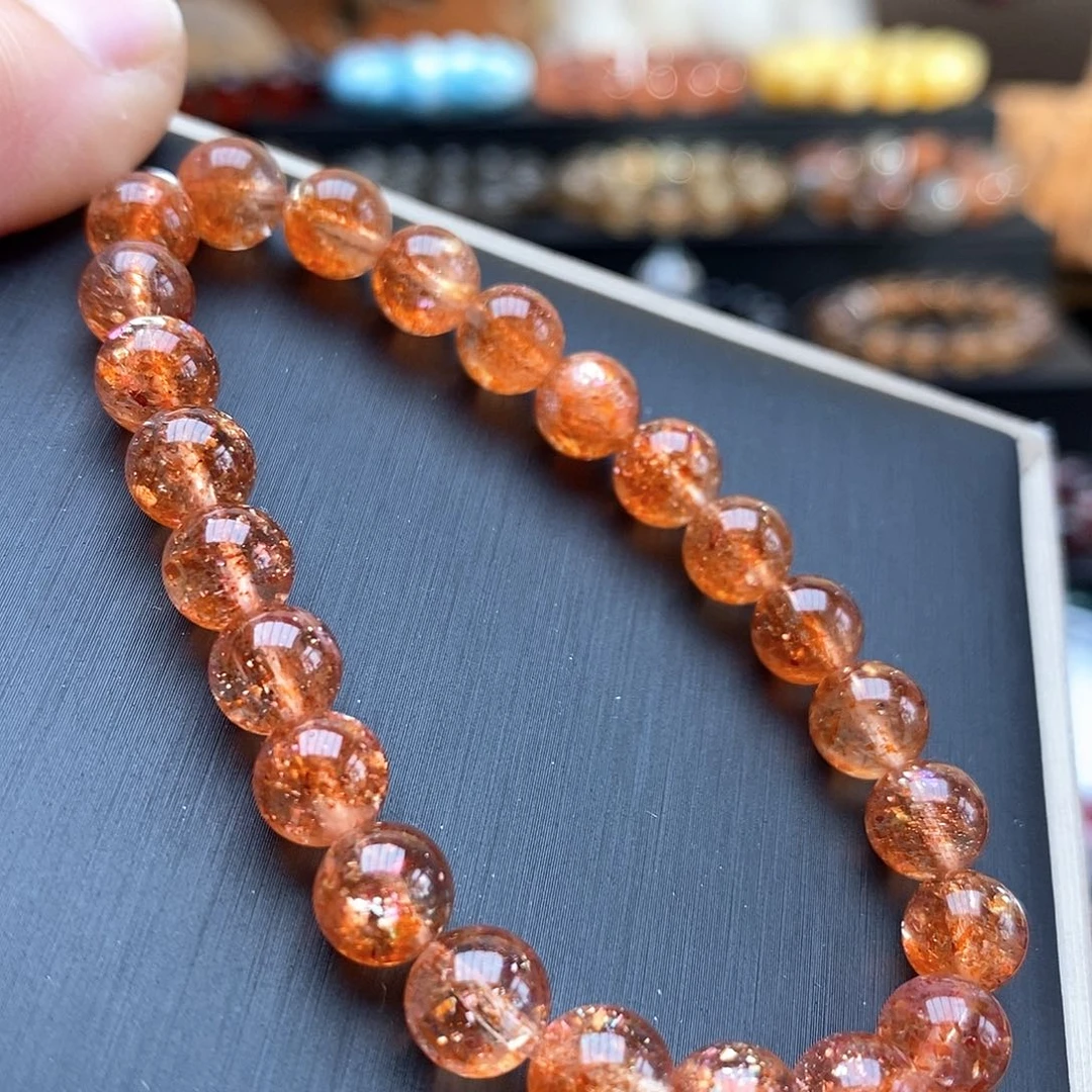 未镶嵌手链日光石