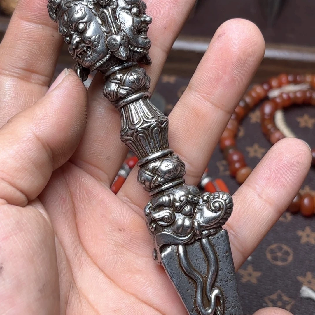 铜星月菩提挂件菩提