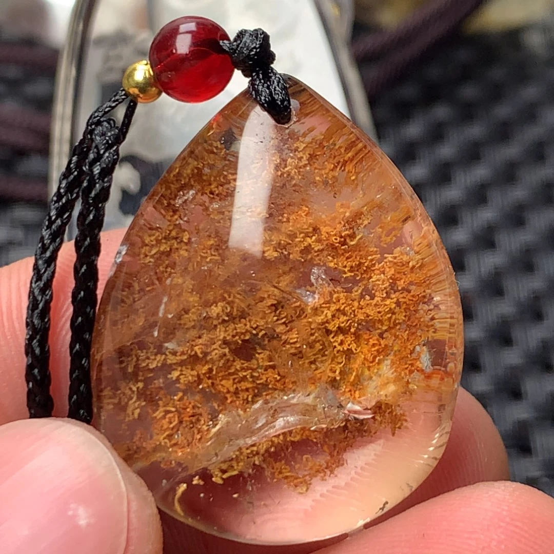 水晶颈饰未镶嵌酱**井