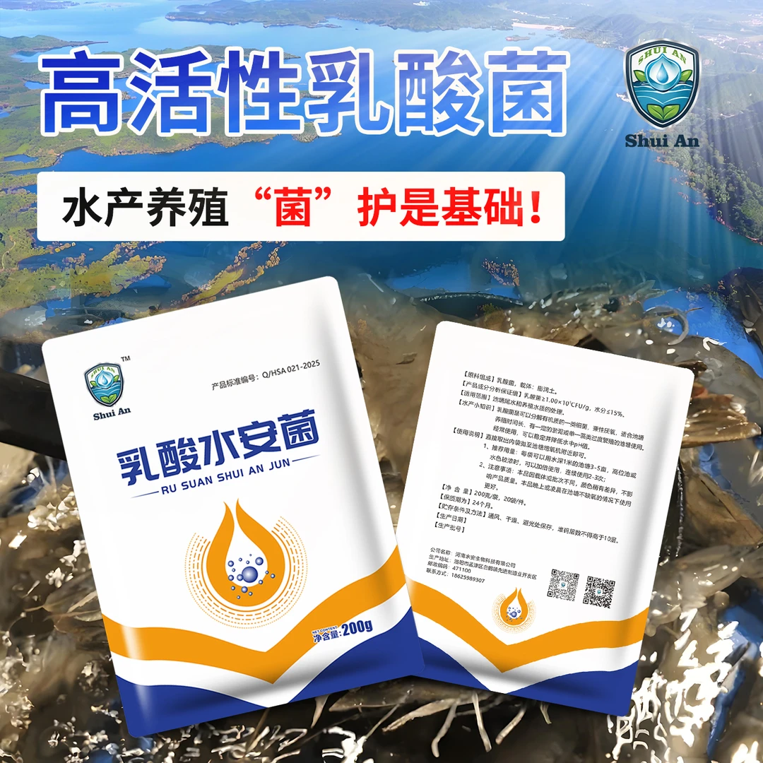 水产专用乳酸菌调节鱼虾蟹肠胃促摄食促生长复苏率高调节藻相