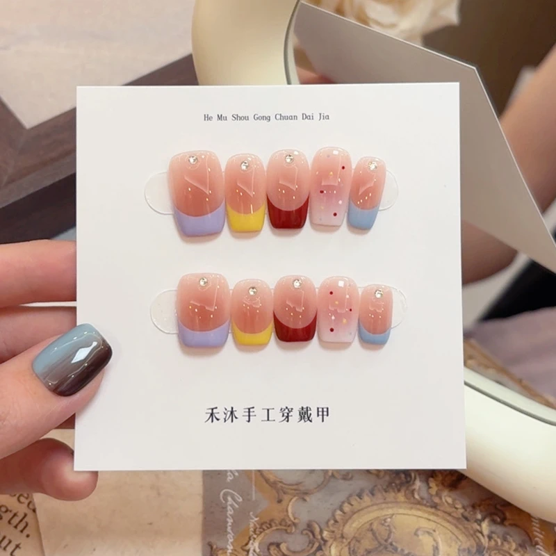 【色块】——禾沐手工穿戴甲