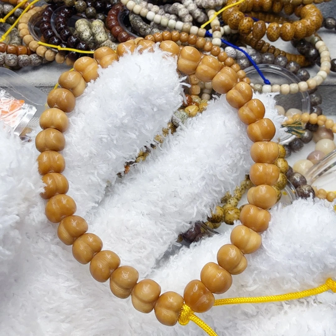 星月菩提手串34龙脊菩提屁桃手持8+