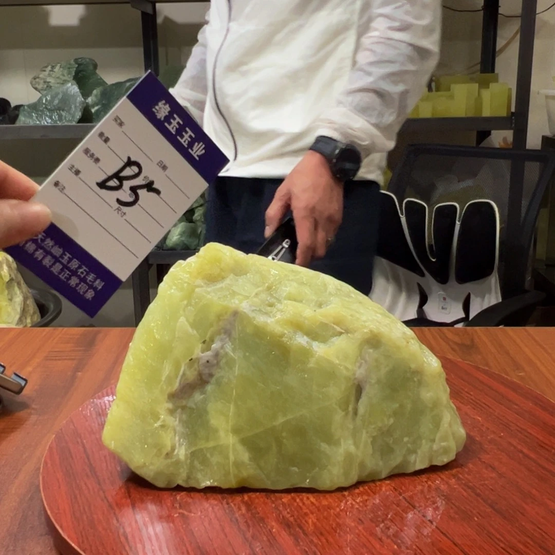蛇纹石玉未镶嵌原石B5