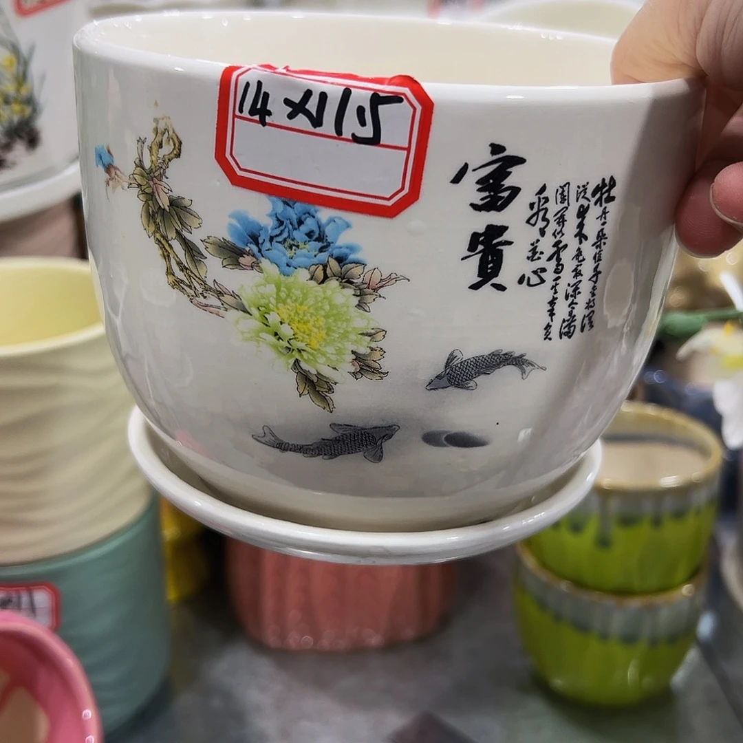 绿植多肉陶瓷花盆