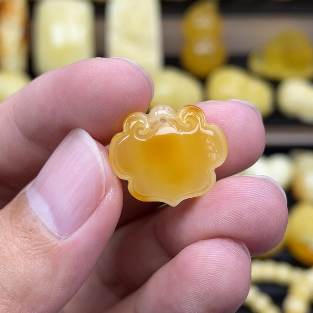 琥珀未镶嵌裸石琥珀蜜蜡