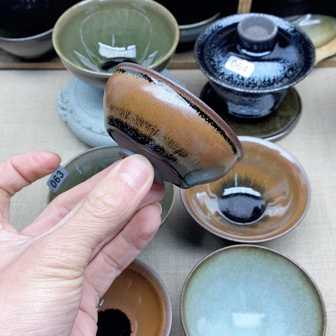 茶盏建盏主人杯漂亮089