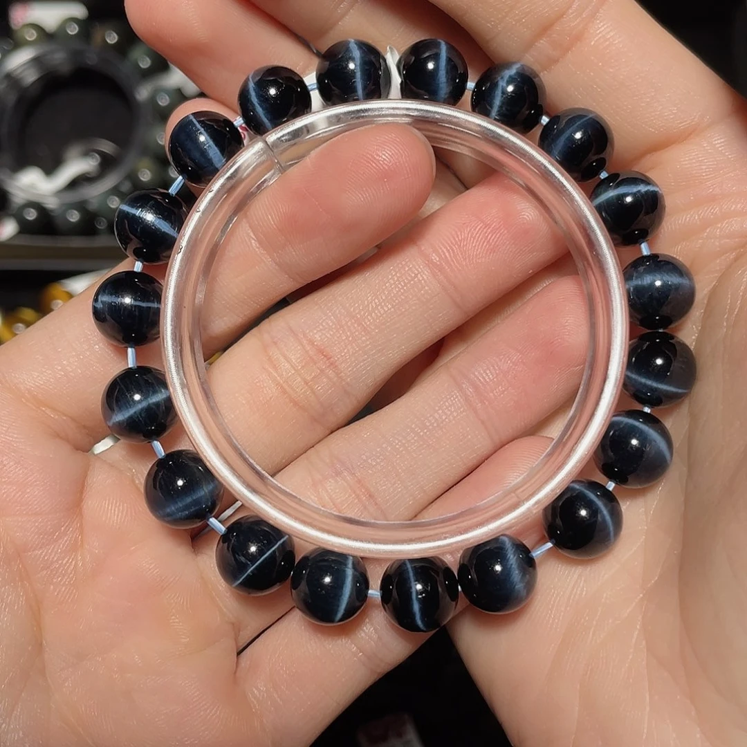 马***小木变石（虎睛石）未镶嵌手链