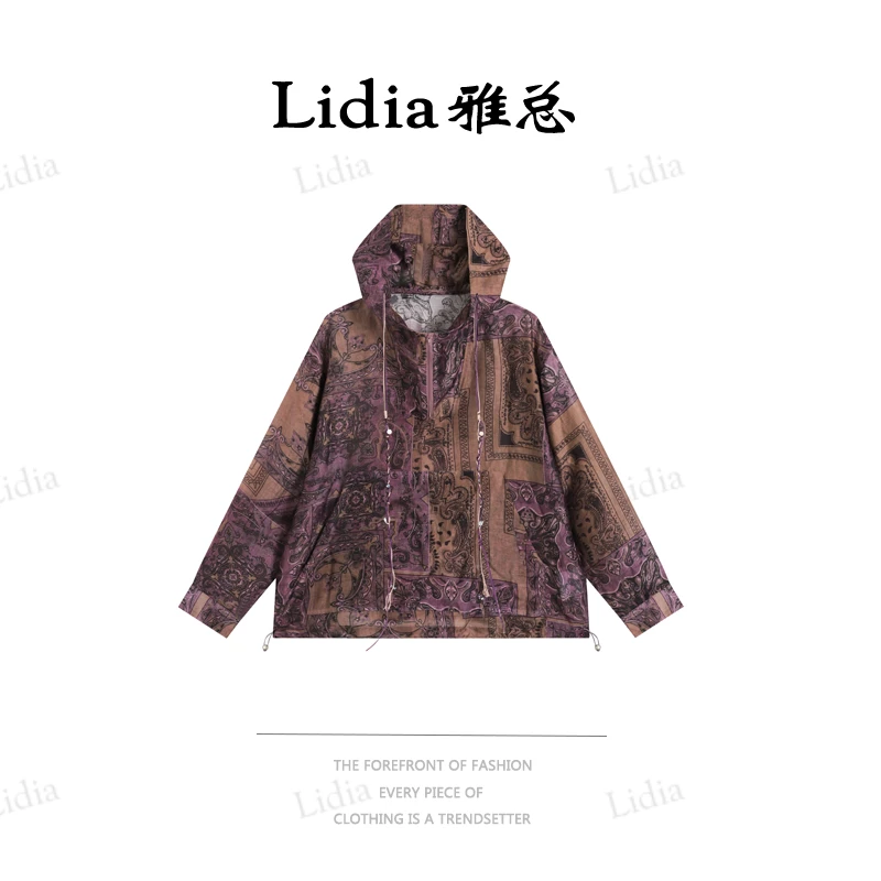 Lidia雅总 |女秋季新款时尚百搭风衣外套上衣JYY-W62118