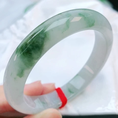 未镶嵌手镯翡翠55圈口882715