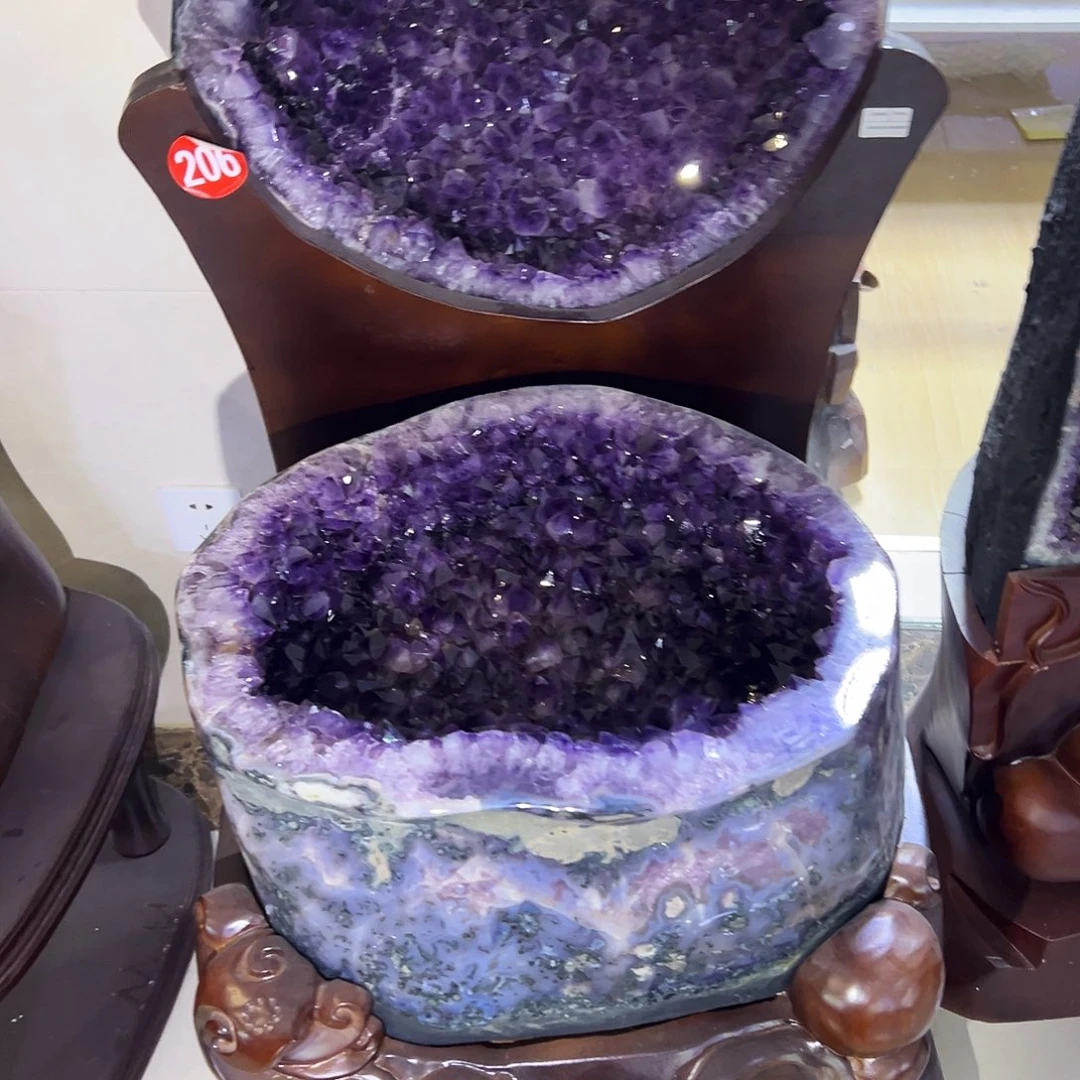 紫晶大型摆件（非配饰）未镶嵌