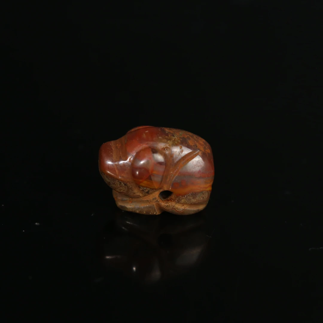 明代战国红玛瑙瑞兽WR2512081082