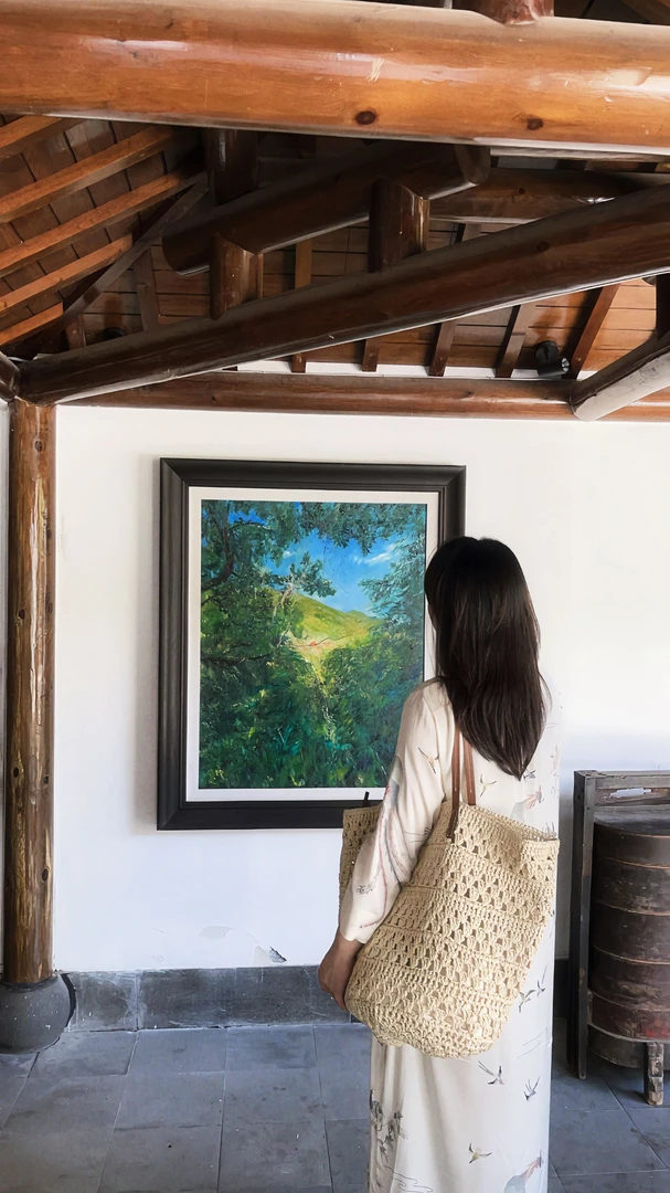 2025新款草编托特包明星同款可折叠单肩包纯色百搭法式