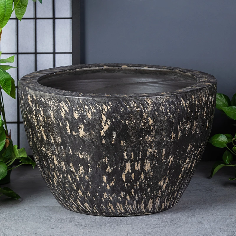 【直播间】景德镇陶瓷摆件鱼缸流水器喷泉家用鱼缸大号客厅庭院鱼缸