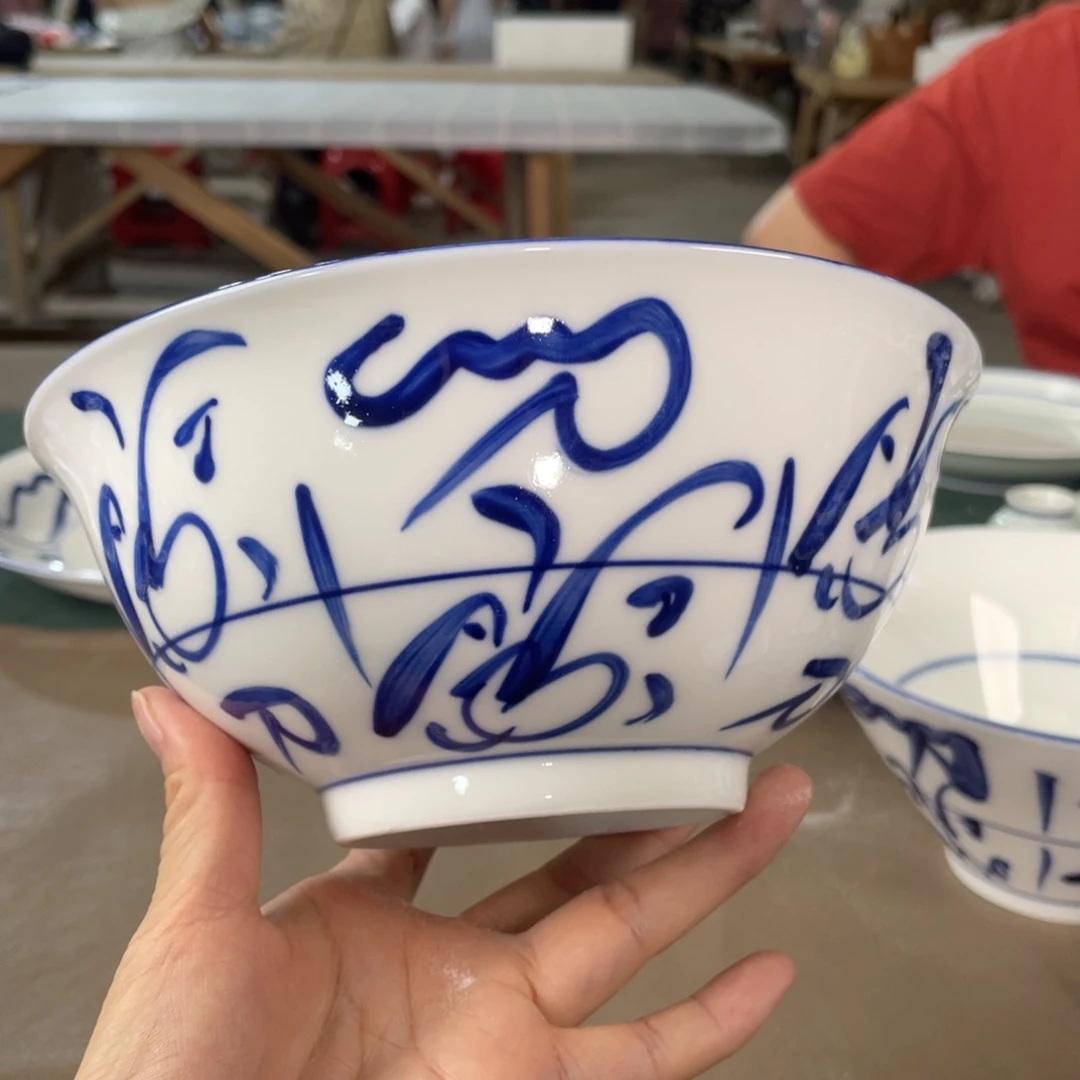 景德镇陶瓷手工手绘