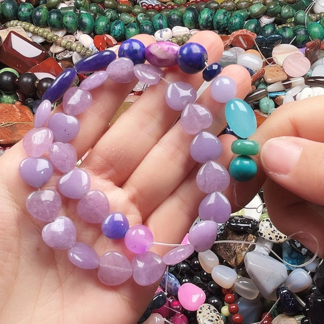 玛瑙/玉髓未镶嵌珠宝半成品紫