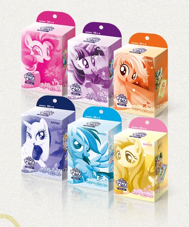 【小马TCG预组】小马宝莉集换式卡牌碧琪柔柔苹果嘉儿云宝珍奇紫悦