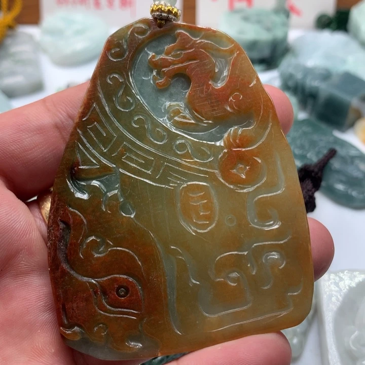 颈饰未镶嵌翡翠保真天然a货翡翠