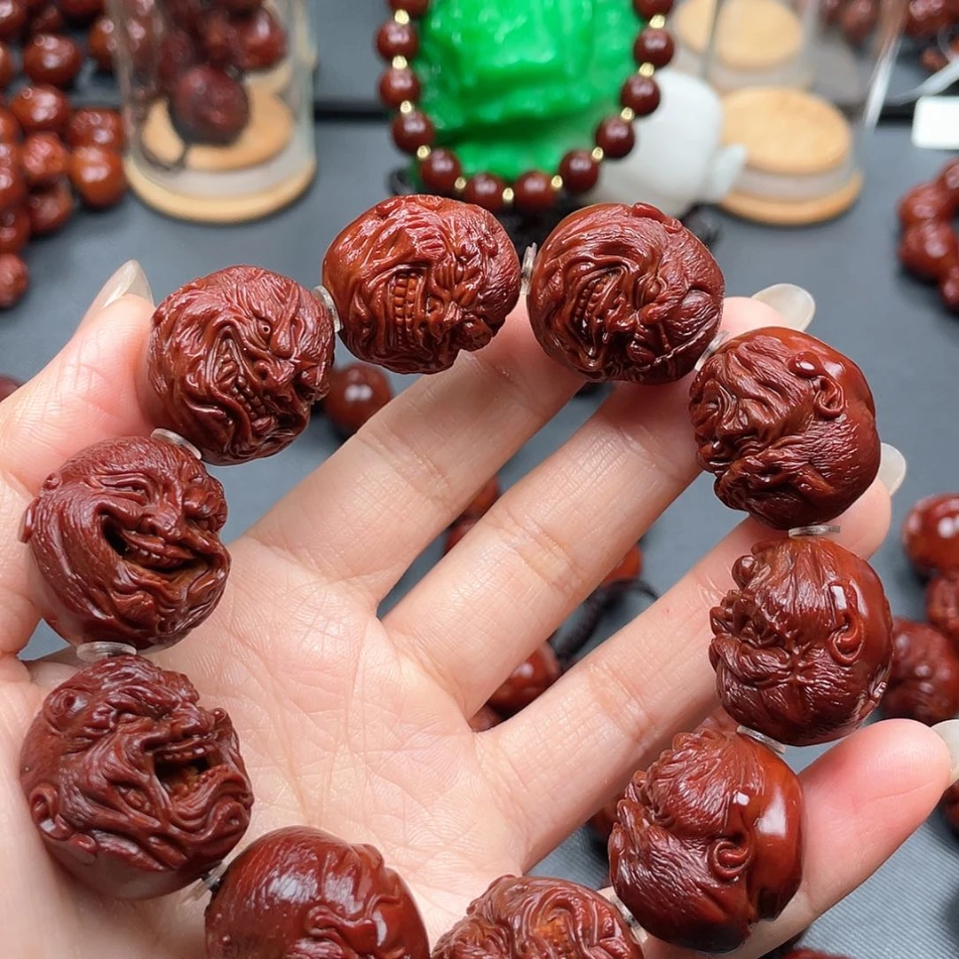 旅***途橄榄核手串恶僧的串