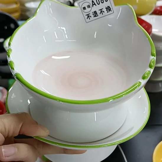 丫***呀跑单拉黑！No退No换！瑕疵宠物碗-083